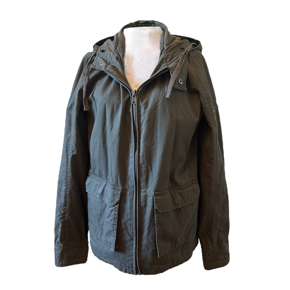 NWOT - 21 Men Army Green Hooded Jacket